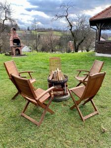 Zahrada ubytování Country House Novosel