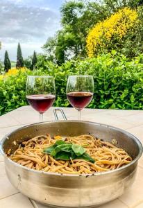 Nápoje v ubytování Cuore della Toscana