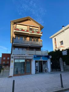 Budova, kde se apartmán nachází