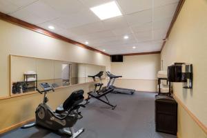 Fitness centrum a/nebo fitness zařízení v ubytování Quality Inn