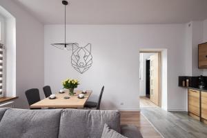 Kuchyňa alebo kuchynka v ubytovaní Apartamenty u Bratków