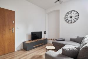 Prostor za sedenje u objektu Apartamenty u Bratków