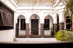 Balkón nebo terasa v ubytování Riad Alnadine