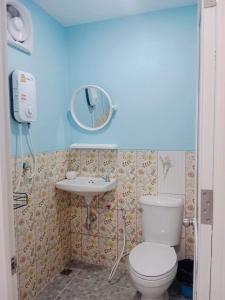 Koupelna v ubytování Naka Diamond Home