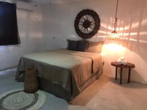 Casas Peroba Maragogi客房内的一张或多张床位