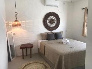 Casas Peroba Maragogi客房内的一张或多张床位