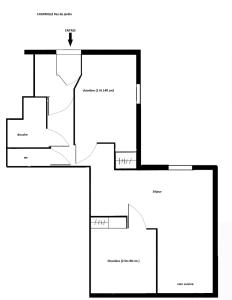 schema di una casa di appartement charmille a Saint-Martin-de-Belleville