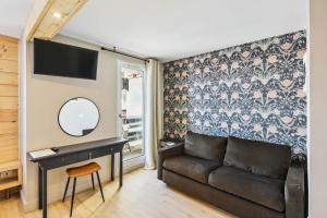 Posezení v ubytování HOTEL TURAN