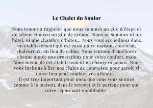 アレン・マルスーにあるGîte Chalet du Soulorの文字重紙