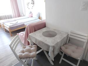 Ліжко або ліжка в номері Scala Studio Apartments