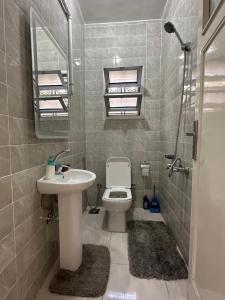 A bathroom at Deluxe room in Degla,Maadi