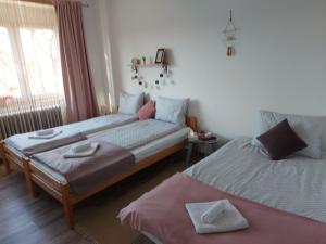 Ліжко або ліжка в номері Scala Studio Apartments