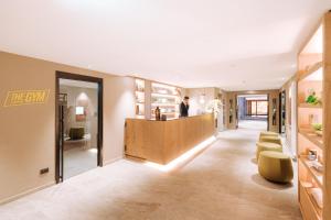 Lobby alebo recepcia v ubytovaní Valtur Cervinia Cristallo Ski Resort