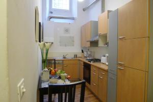 Cuisine ou kitchenette dans l'établissement Appartamento Vellutini