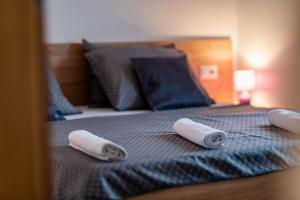Łóżko lub łóżka w pokoju w obiekcie Holiday Home Aria