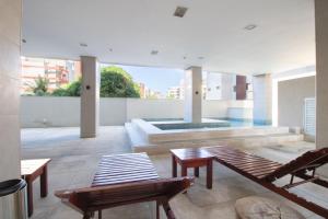 Posezení v ubytování Acqua Prime Maceió Ponta Verde