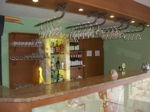 Lounge nebo bar v ubytování Penzion Ratmírák