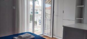 Łóżko lub łóżka w pokoju w obiekcie Bungalow Deluxe Gran Alacant