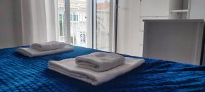 Łóżko lub łóżka w pokoju w obiekcie Bungalow Deluxe Gran Alacant