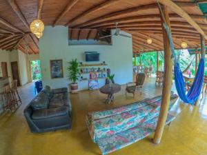 Posezení v ubytování Kallpa B&B