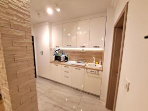 Kuchyňa alebo kuchynka v ubytovaní Zagreb4you Apartments