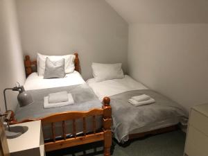 Postel nebo postele na pokoji v ubytování Anne's Place