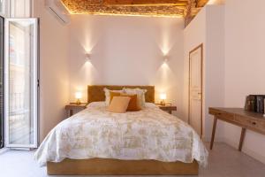 Posteľ alebo postele v izbe v ubytovaní Wonderful apartment with three bedrooms and two bathrooms in the center