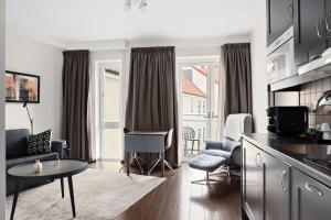 Kuchyň nebo kuchyňský kout v ubytování Best Western Plus Hotell Nordic Lund