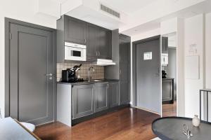 Kuchyň nebo kuchyňský kout v ubytování Best Western Plus Hotell Nordic Lund