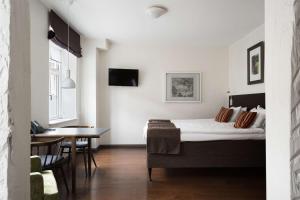 TV a/nebo společenská místnost v ubytování Best Western Plus Hotell Nordic Lund