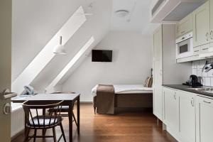 Kuchyň nebo kuchyňský kout v ubytování Best Western Plus Hotell Nordic Lund
