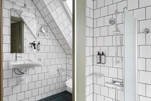 Koupelna v ubytování Best Western Plus Hotell Nordic Lund