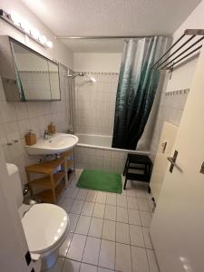 Koupelna v ubytování Ferienwohnung Hyggelig