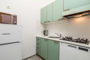 Kuchyňa alebo kuchynka v ubytovaní Apartments with a parking space Moscenicka Draga, Opatija - 7766