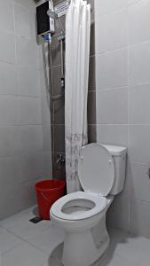 Koupelna v ubytování Maria Cristesa Condotel
