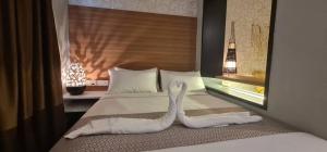 Letto o letti in una camera di D Elegance Hotel Nusajaya