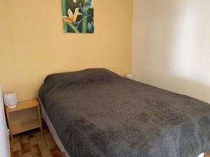 Łóżko lub łóżka w pokoju w obiekcie T2 avec ascenseur, parking proche plage - FR-1-702-21