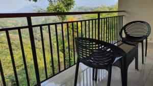 Balkoni atau teres di Upavan Resort