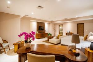 Posezení v ubytování Crystalkuta Hotel - Bali