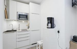 Η κουζίνα ή μικρή κουζίνα στο Lovely Apartment In Lembruchdümmer See +27 φωτογραφίες