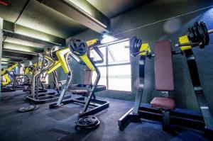 Fitness centrum a/nebo fitness zařízení v ubytování Kingwood Hotel Sibu