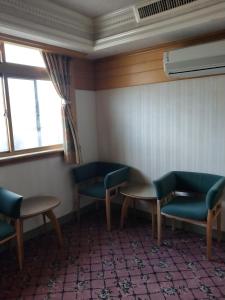 Ruang duduk di New Daxi B&B