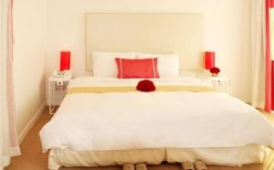 Ecograd Hotel客房内的一张或多张床位