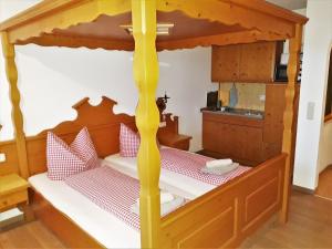 Postel nebo postele na pokoji v ubytování Romantik Appartements