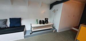 Posezení v ubytování Boathotel Rotterdam Wilhelmina