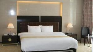 Ecograd Hotel客房内的一张或多张床位