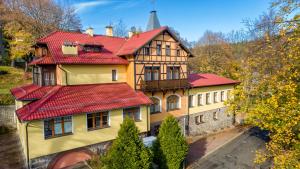 Budova, v ktorej sa ubytovanie bed & breakfast nachádza