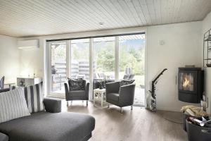 Posezení v ubytování Sommerhus ved Vesterhavet