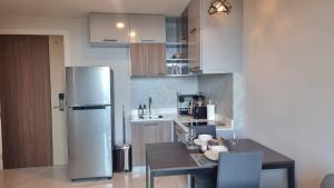 Kuchyň nebo kuchyňský kout v ubytování B201-Nice Seaview One Bedroom Apartment At Ao Nang