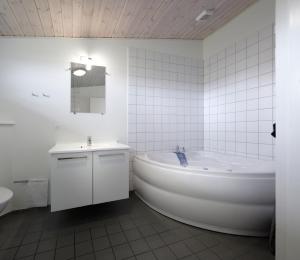 Koupelna v ubytování Lalandia Billund